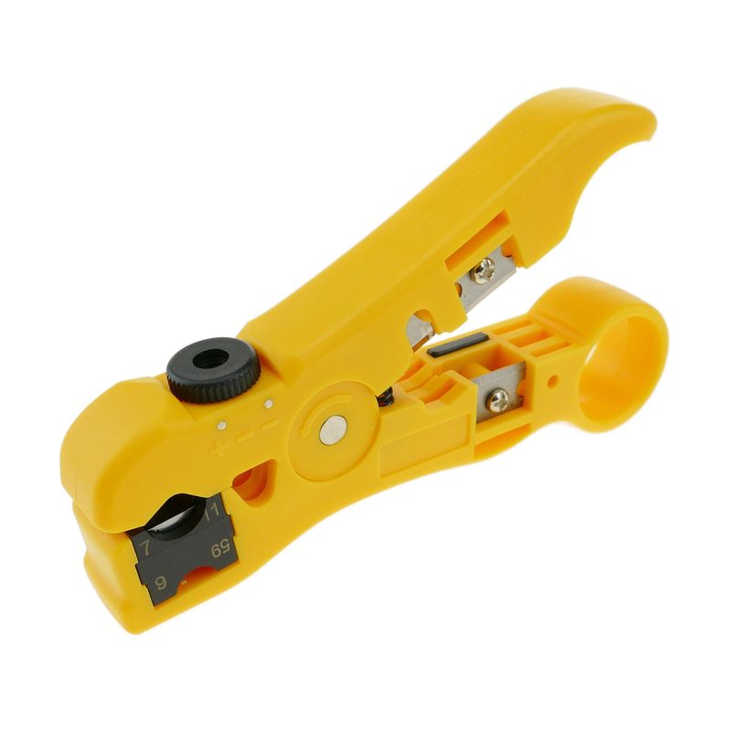 Herramienta cortadora y peladora universal RG59 RG56 RG57 RG11 2P 4P 6P 8P - RC09800 - 01