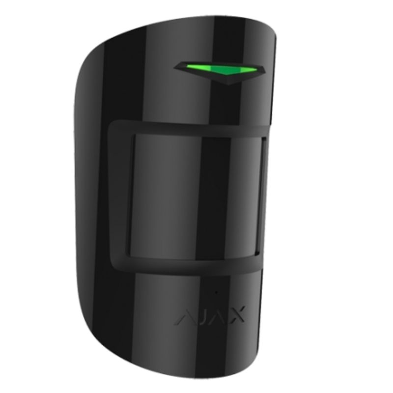 Ajax CombiProtect - Detector PIR y rotura de cristal antimascotas Certificado Grado 2 - negro - AJ-COMBIPROTECT-B - 01