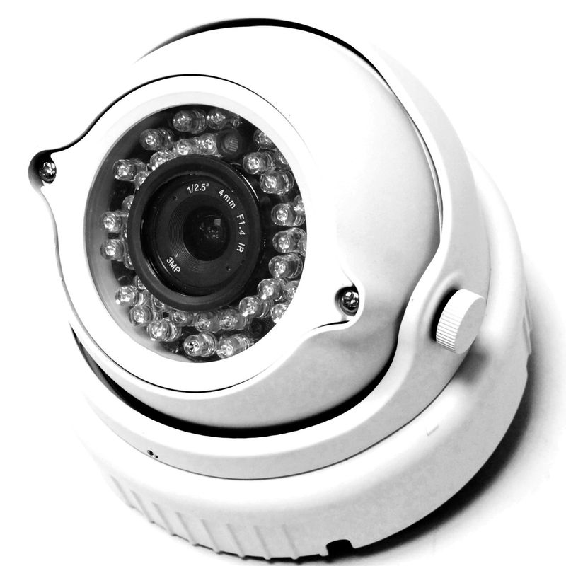 Cámara CMOS NVR H.264 IP 1Mpixel domo 123x87mm Network Video Recorder CCTV - WX05300 - 01