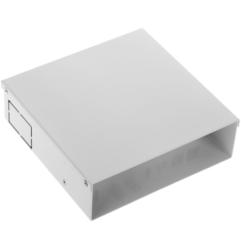 Caja de conectividad multimedia para pared o mesa HDMI, 2xUSB, 2xRJ45 Cat.6, VGA, Jack 3.5mm y RCA - VZ09500 - 01