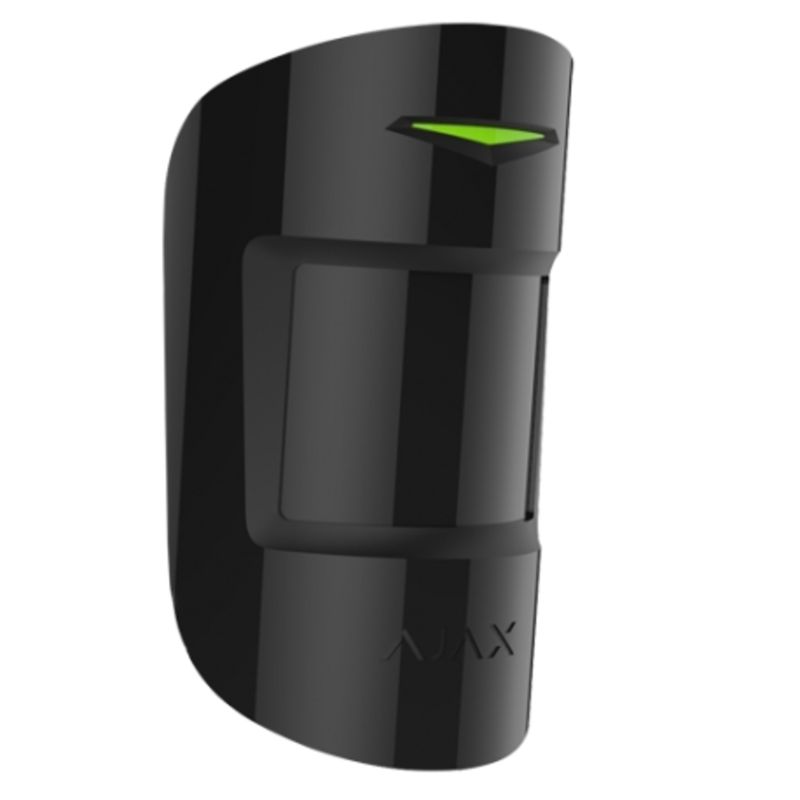 Ajax MotionProtect Plus - Detector PIR doble tecnología antimascotas Certificado grado 2 - negro - AJ-MOTIONPROTECTPLUS-B - 01