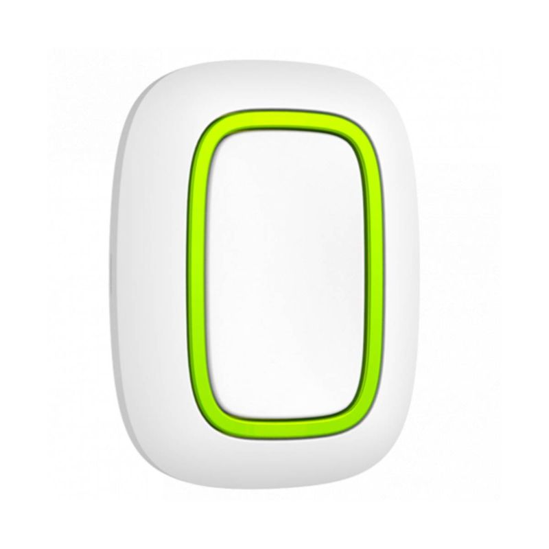Ajax Button - Botón de pánico Bidireccional Inalámbrico 868 MHz Jeweller - blanco - AJ-BUTTON-W - 01